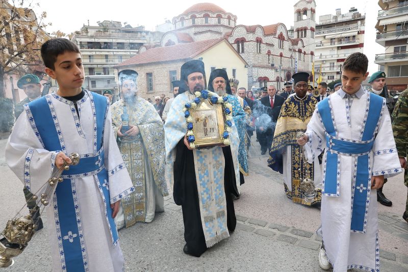 Τα Άγια Θεοφάνεια στην Ιερά Μητρόπολη Δράμας